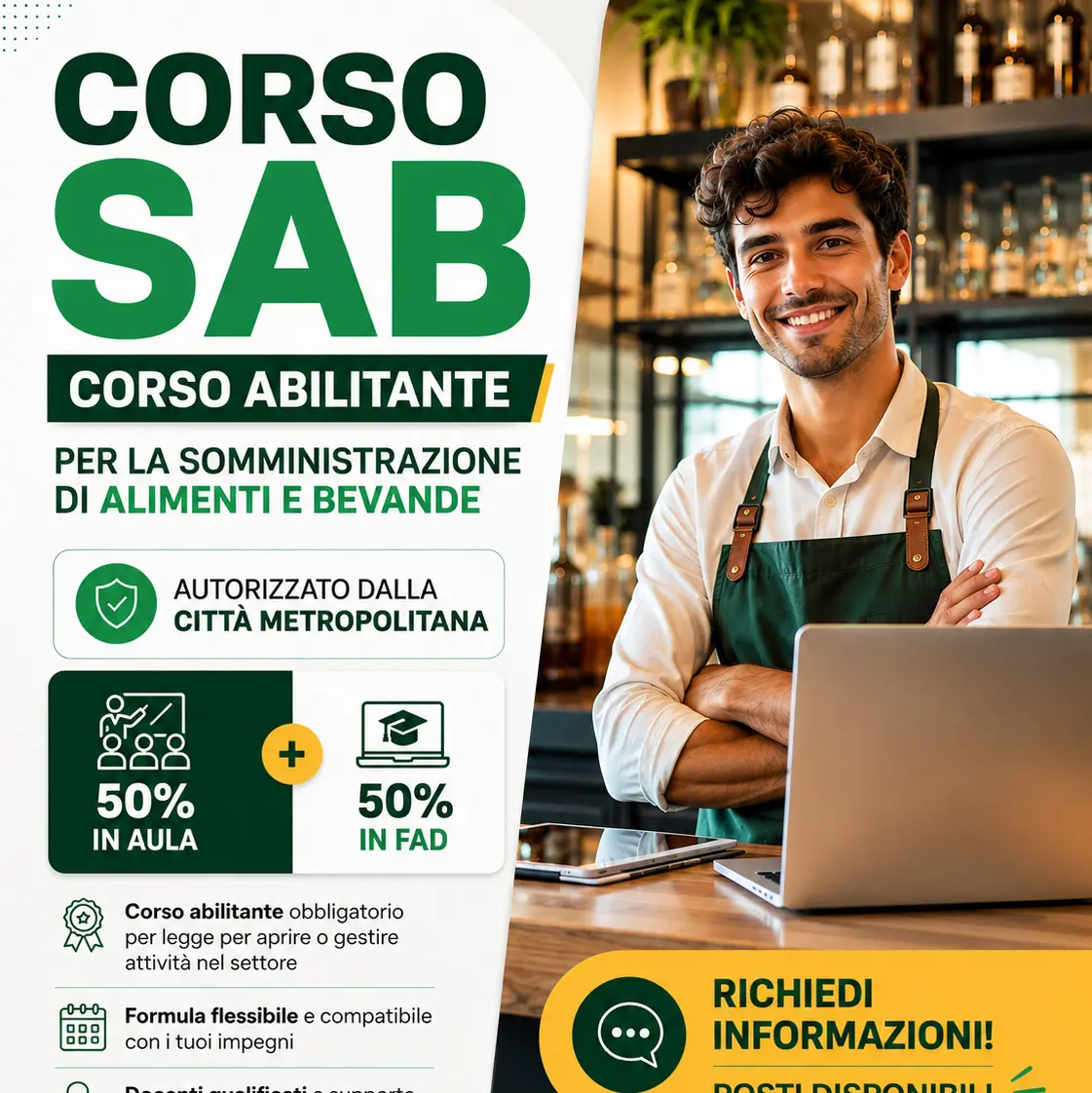 Al via il nuovo Corso SAB promosso da Confesercenti Reggio Calabria\n
