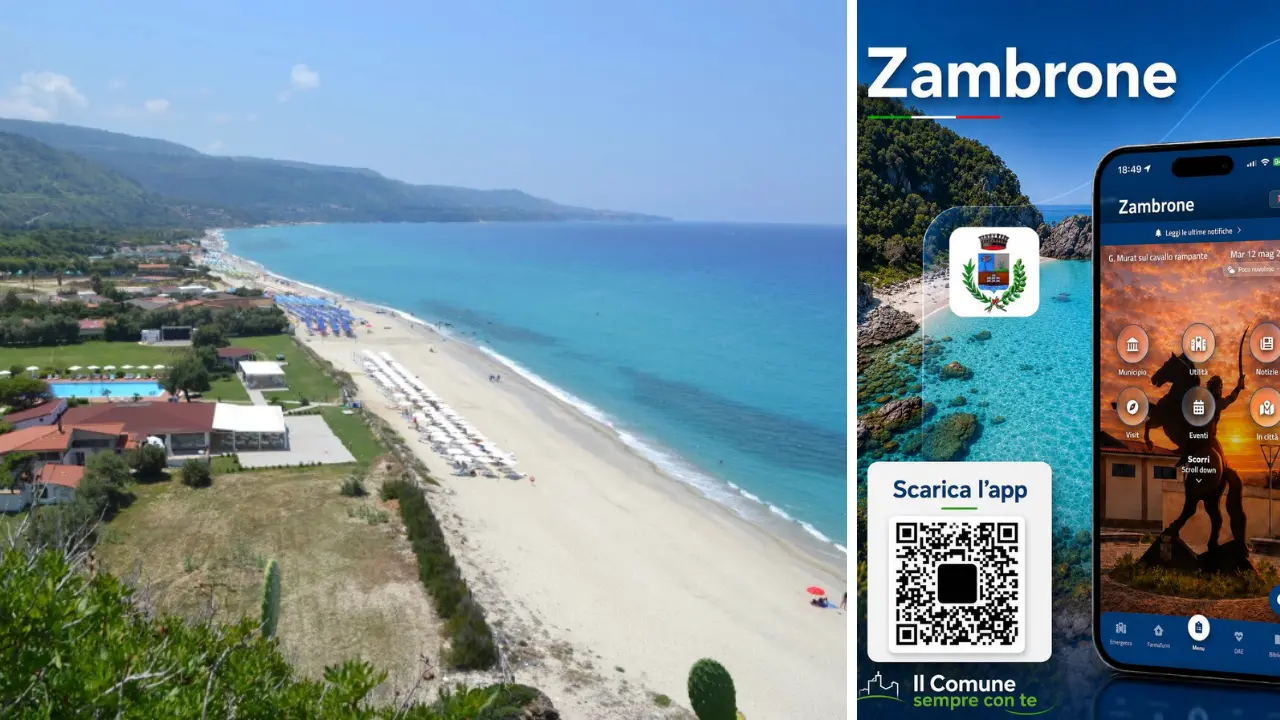 Zambrone, il Comune lancia la sua app:\u00A0avvisi, raccolta differenziata e percorsi turistici sul cellulare\n