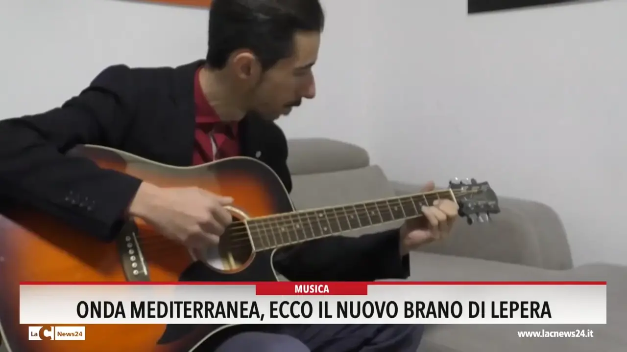Onda Mediterranea, ecco il nuovo brano di Lepera