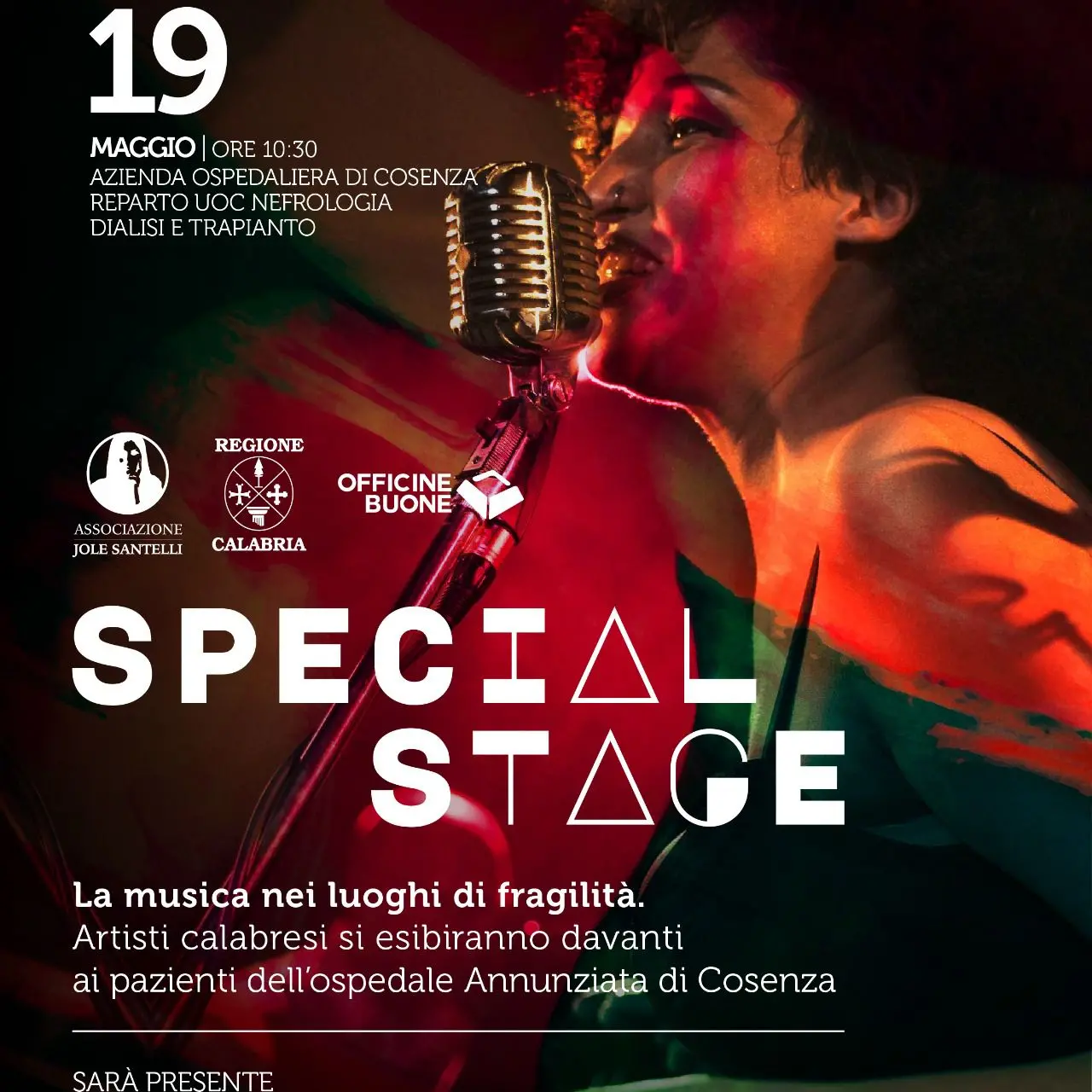 Le note entrano in corsia all’Annunziata: giovani artisti in concerto nel reparto di Nefrologia\n