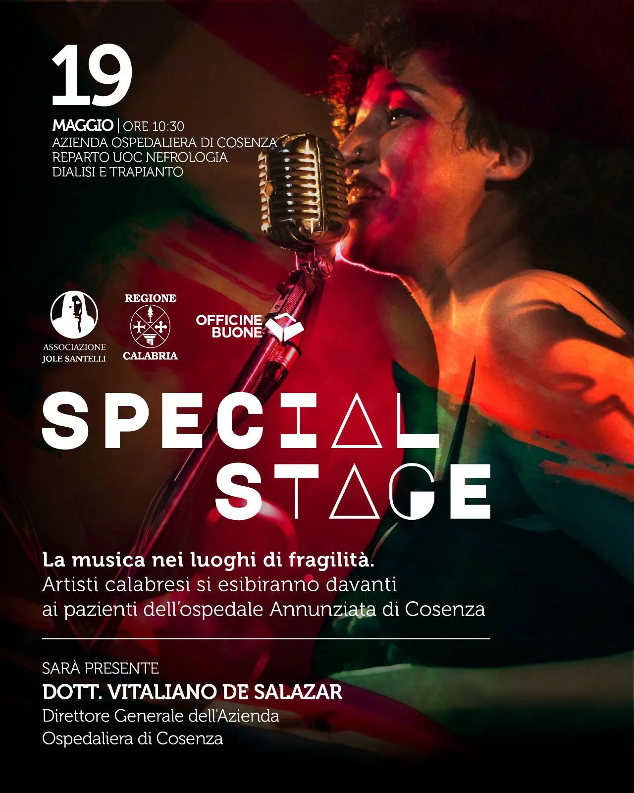 Le note entrano in corsia all’Annunziata: giovani artisti in concerto nel reparto di Nefrologia\n