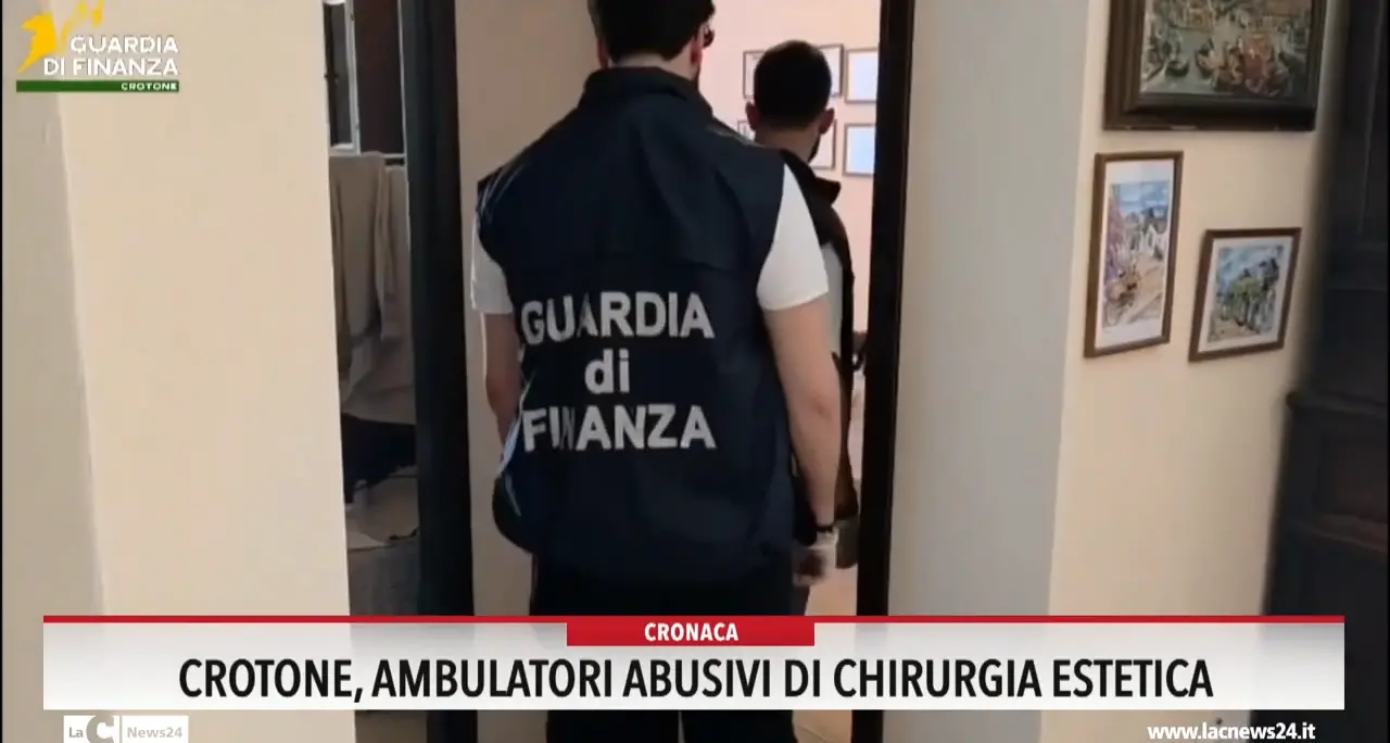 Crotone, ambulatori abusivi di chirurgia estetica