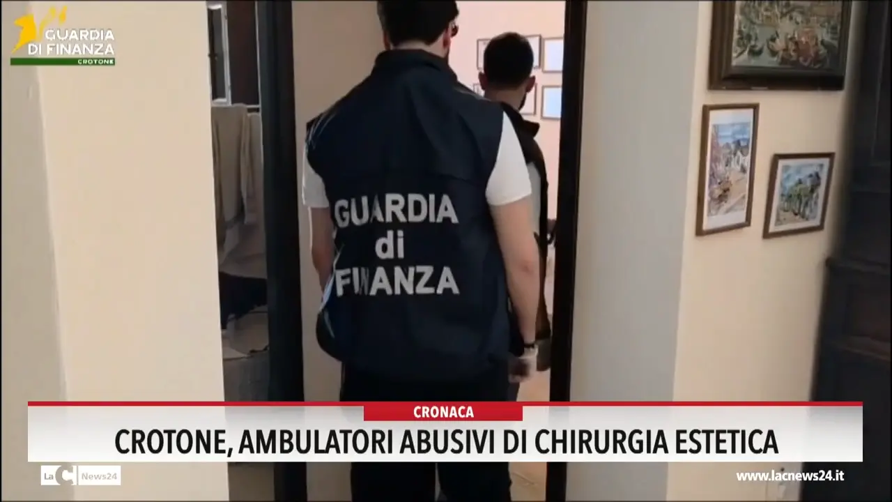 Crotone, ambulatori abusivi di chirurgia estetica