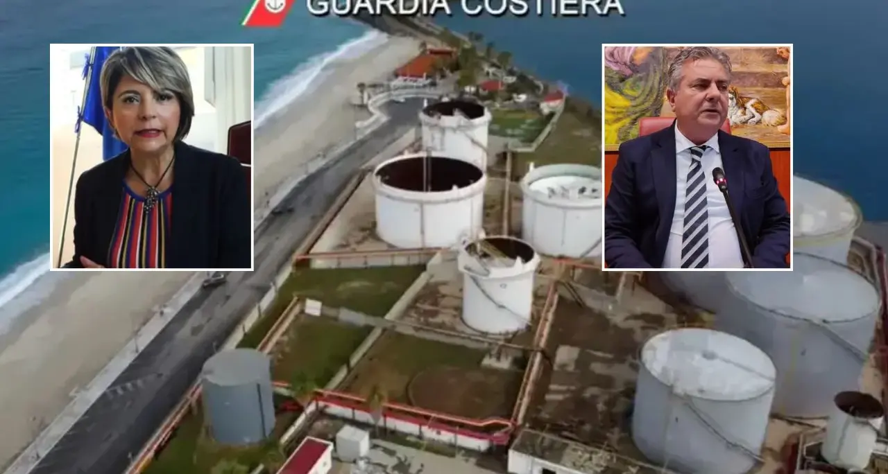 Depositi costieri a Vibo Marina, sopralluogo del vice presidente\u00A0della giunta regionale Filippo Mancuso\n