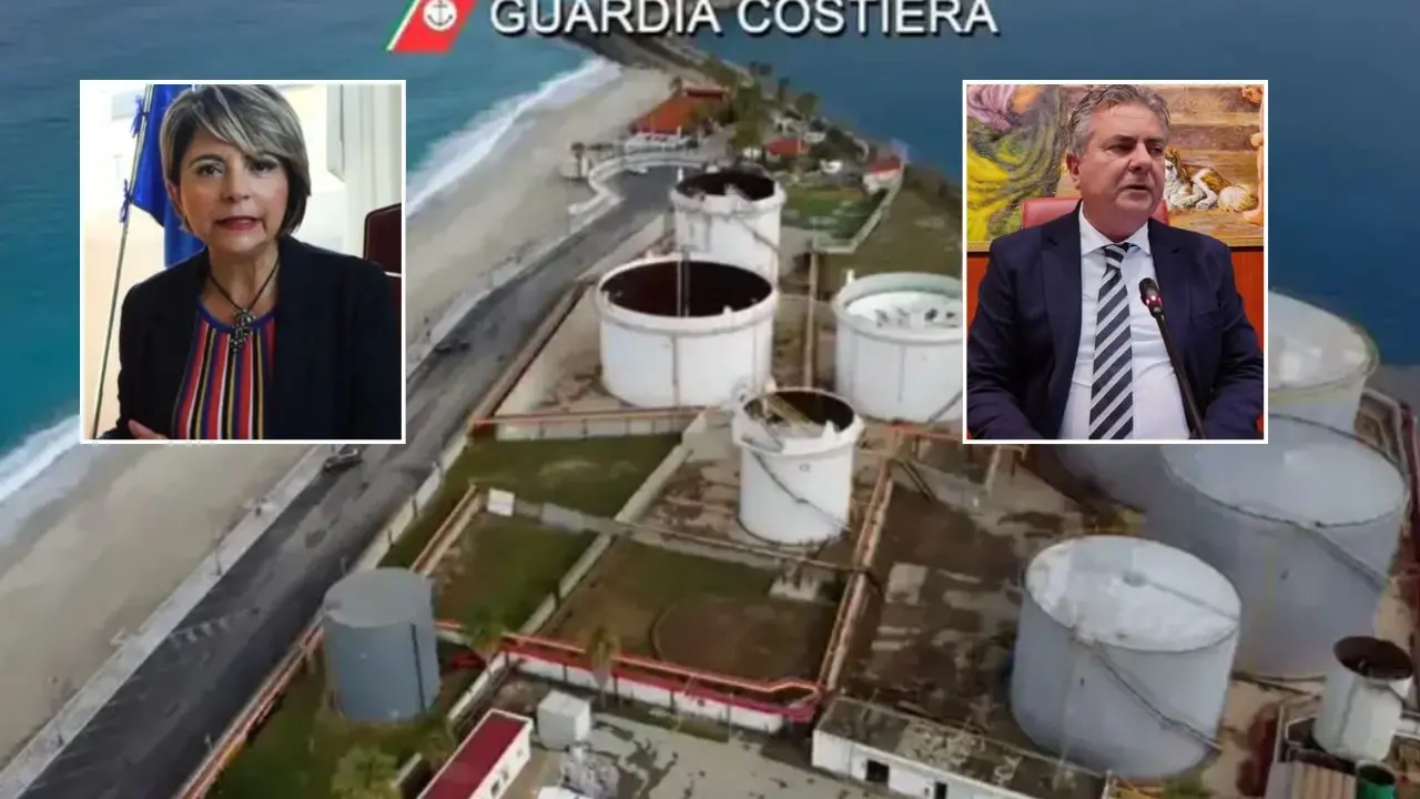 Depositi costieri a Vibo Marina, sopralluogo del vice presidente\u00A0della giunta regionale Filippo Mancuso\n