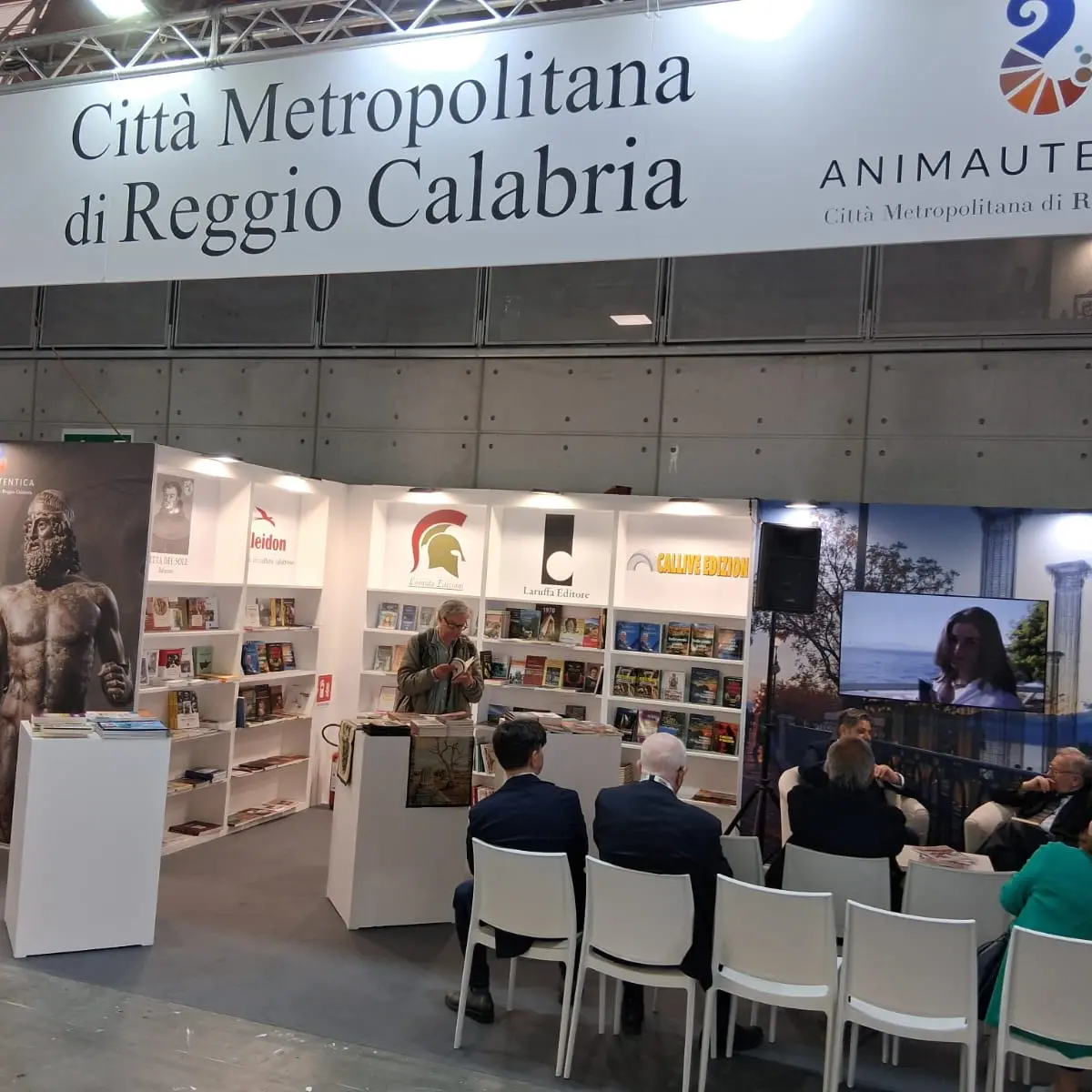La Città Metropolitana di Reggio Calabria protagonista al Salone Internazionale del Libro di Torino\n\u00A0\n