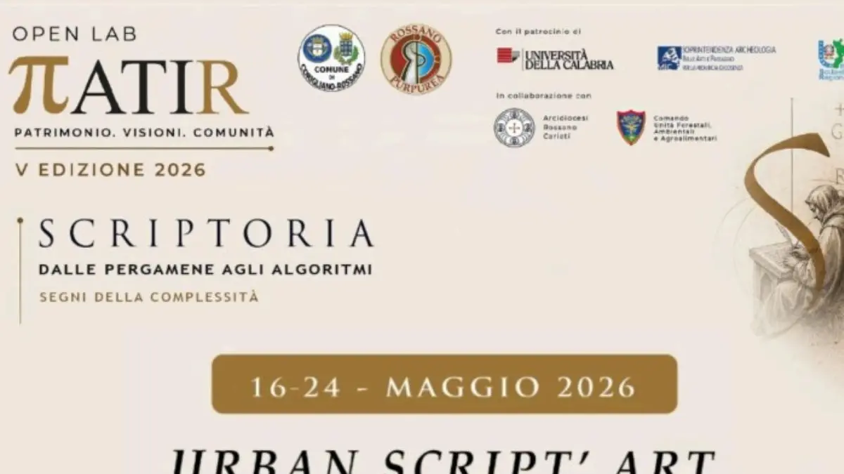Corigliano Rossano diventa galleria diffusa con Urban Script’ Art per Scriptoria\n