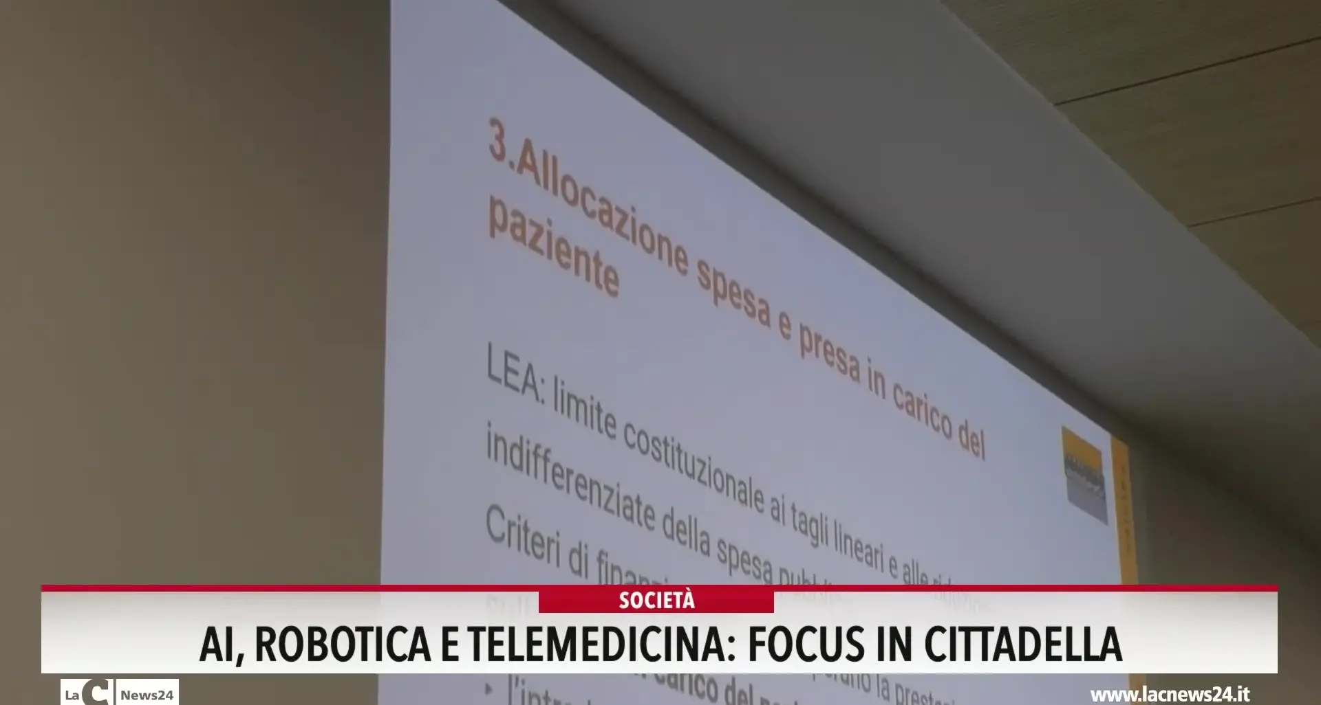 AI, robotica e telemedicina: focus in Cittadella