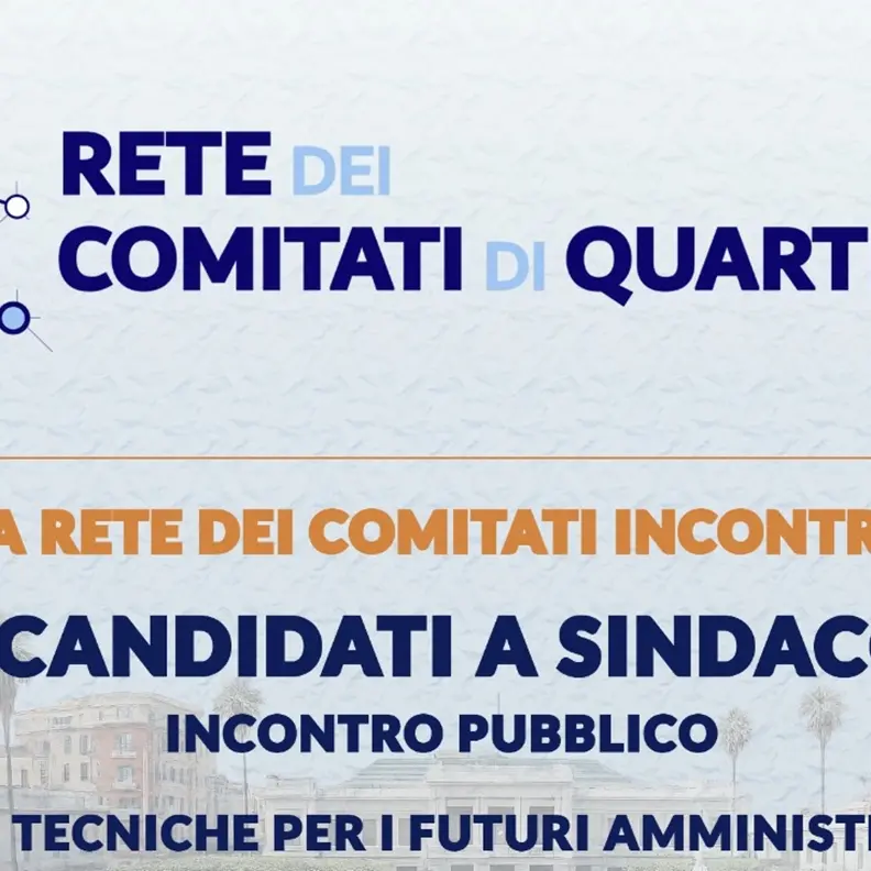 Rete di comitati di Quartiere di Reggio, lunedì incontro con i candidati alla carica di sindaco\u00A0\n