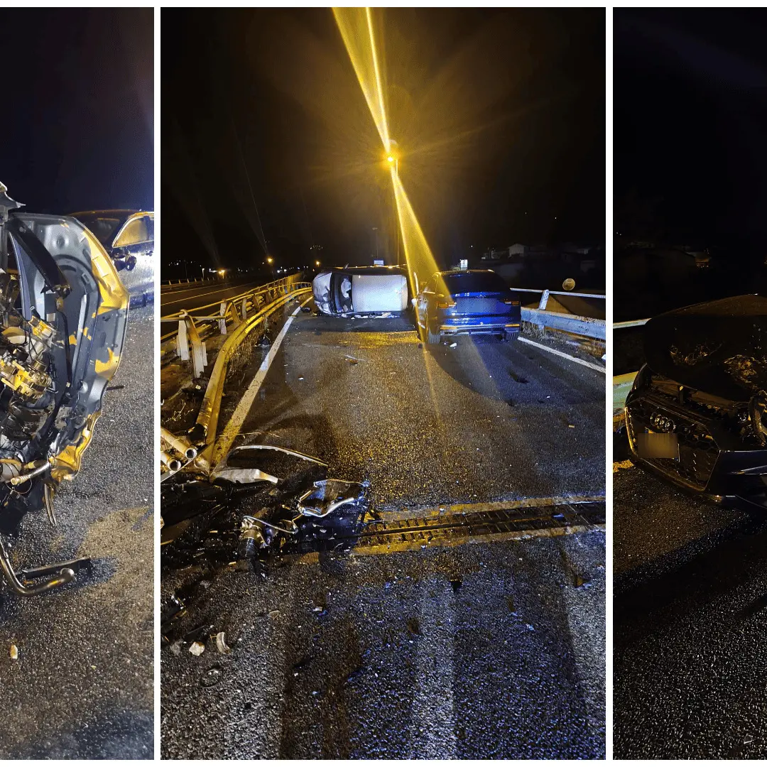Incidente nella notte sulla Jonio-Tirreno: due feriti allo svincolo di Gioiosa Jonica\n