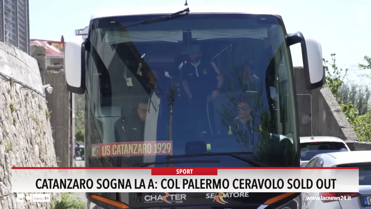 Catanzaro sogna la A: col palermo \"Ceravolo\" sold out