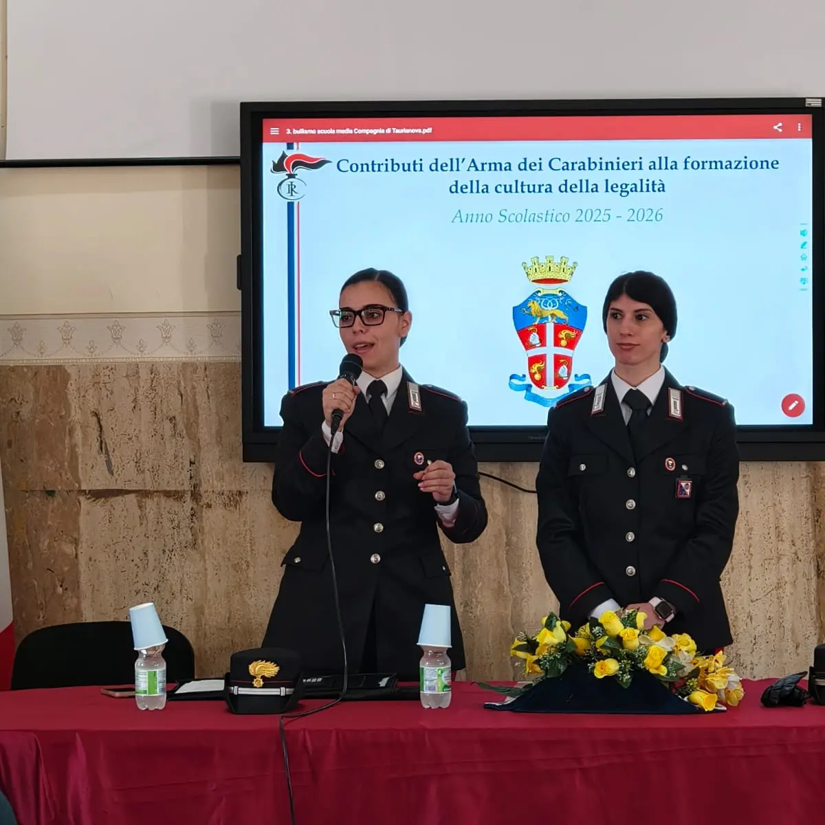 Legalità, social e rischi digitali: i Carabinieri entrano nelle scuole di Taurianova per educare oltre 300 studenti al rispetto e alla responsabilità\n