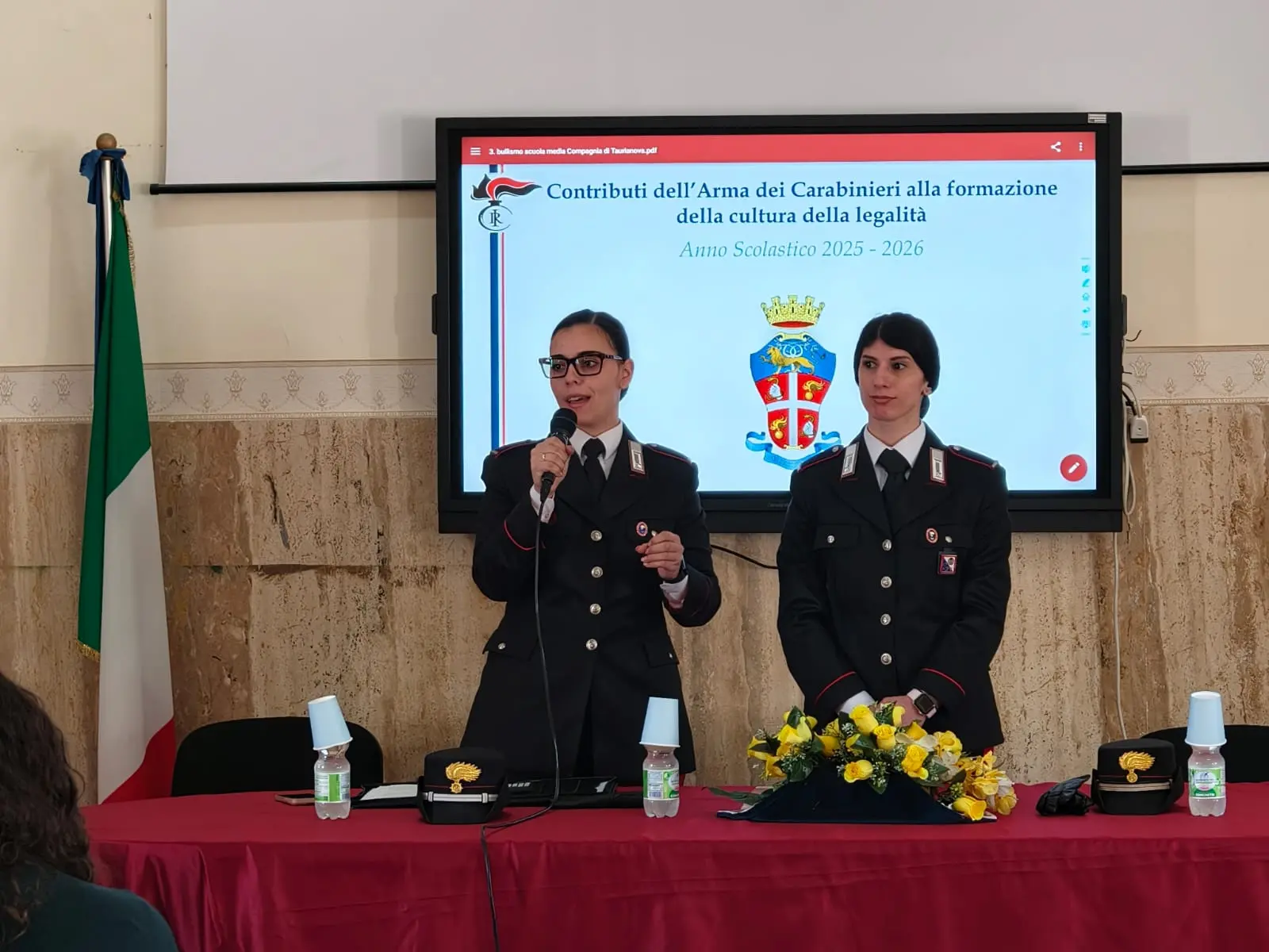 Legalità, social e rischi digitali: i Carabinieri entrano nelle scuole di Taurianova per educare oltre 300 studenti al rispetto e alla responsabilità\n