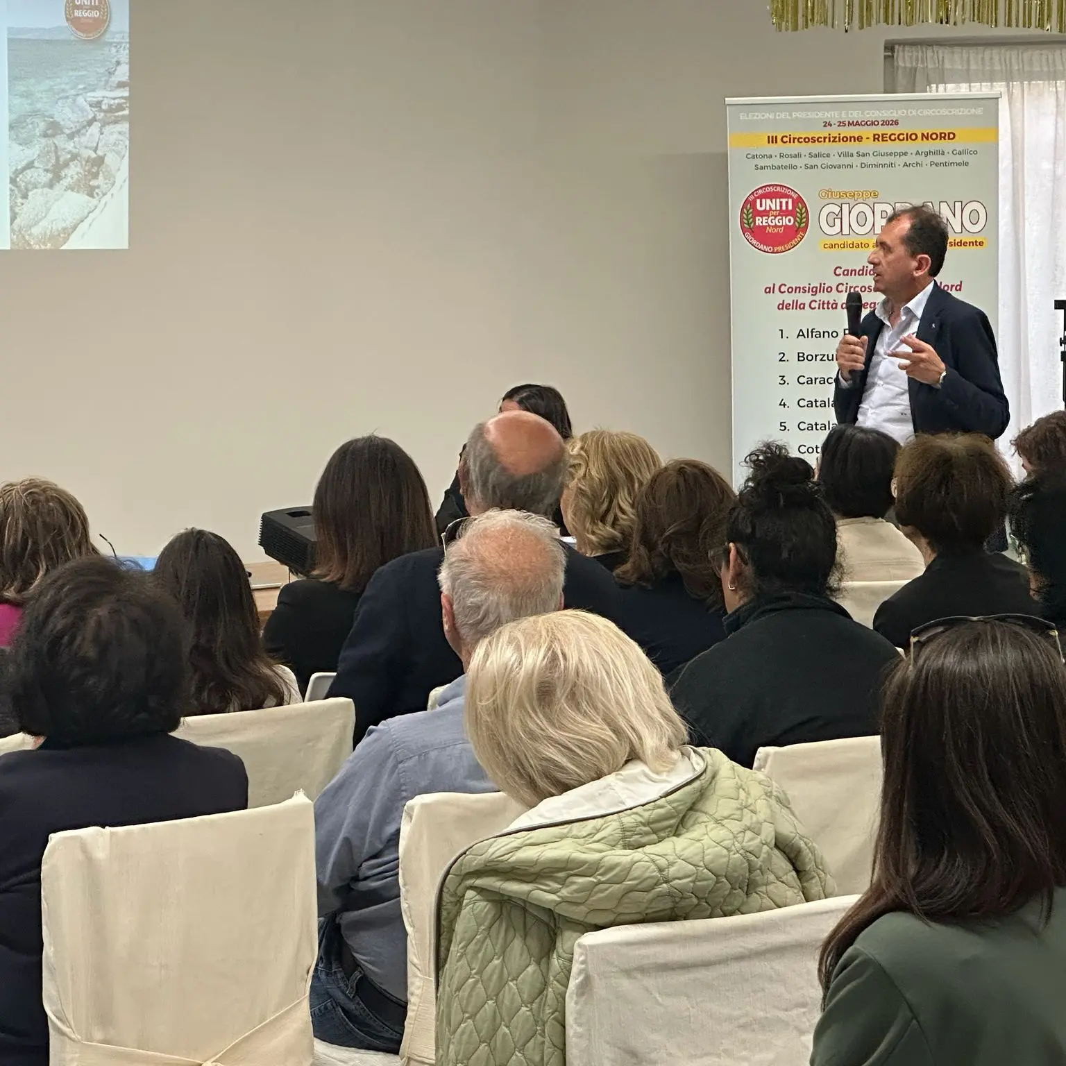 Giuseppe Giordano presenta la squadra di “Uniti per Reggio Nord”: «Le Circoscrizioni per riportare le istituzioni nei territori»\n