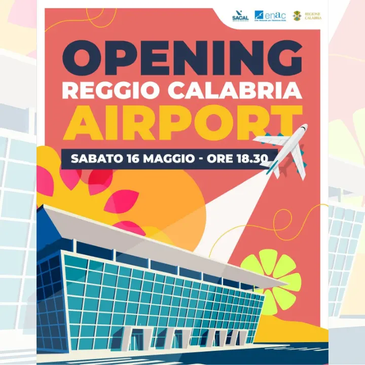 Aeroporto di Reggio, tutto pronto per l’inaugurazione: dalle 18.30 in diretta anche sulle nostre testate\n