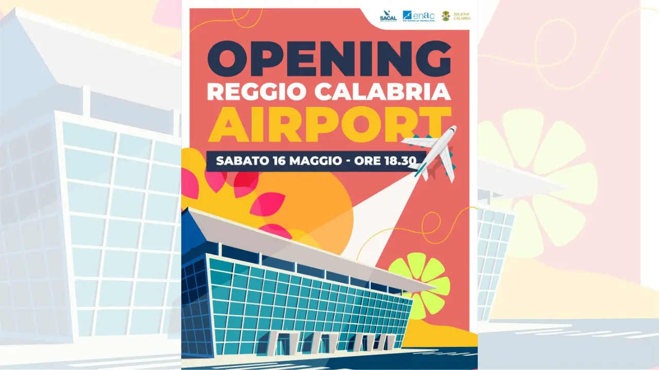 Aeroporto di Reggio, tutto pronto per l’inaugurazione: dalle 18.30 in diretta anche sulle nostre testate\n