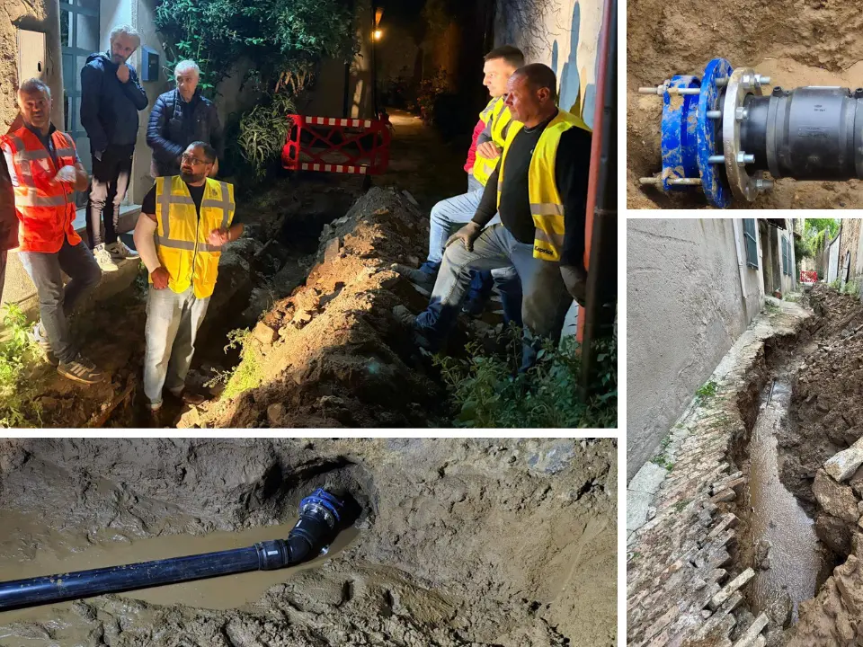Emergenza idrica, Vibo esce dall’incubo dei rubinetti a secco: dopo 30 ore di interventi l’erogazione riprende