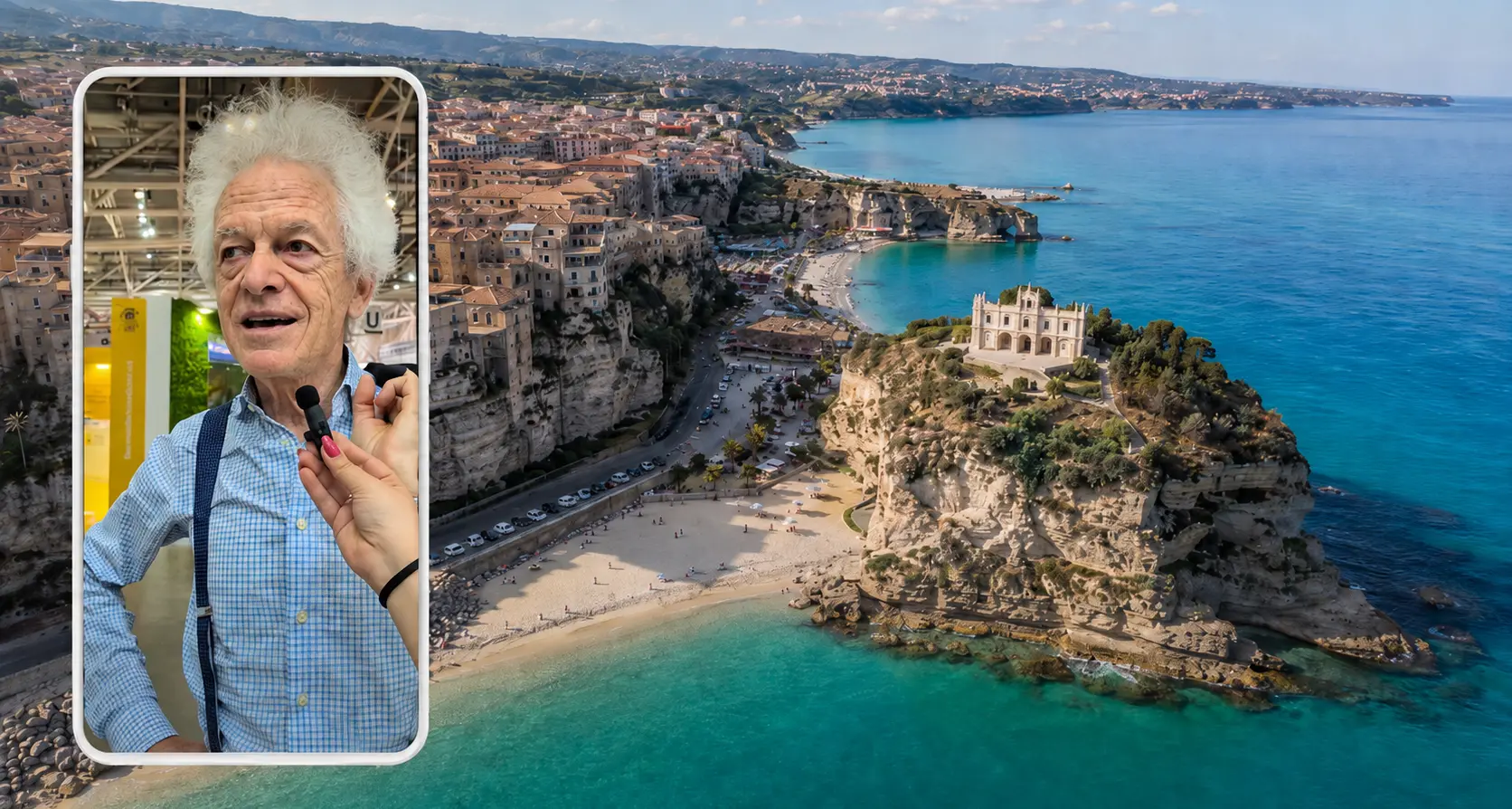 «I miei ricordi più belli sono legati a Tropea»: Federico Rampini parla della sua Calabria al Salone del libro\n