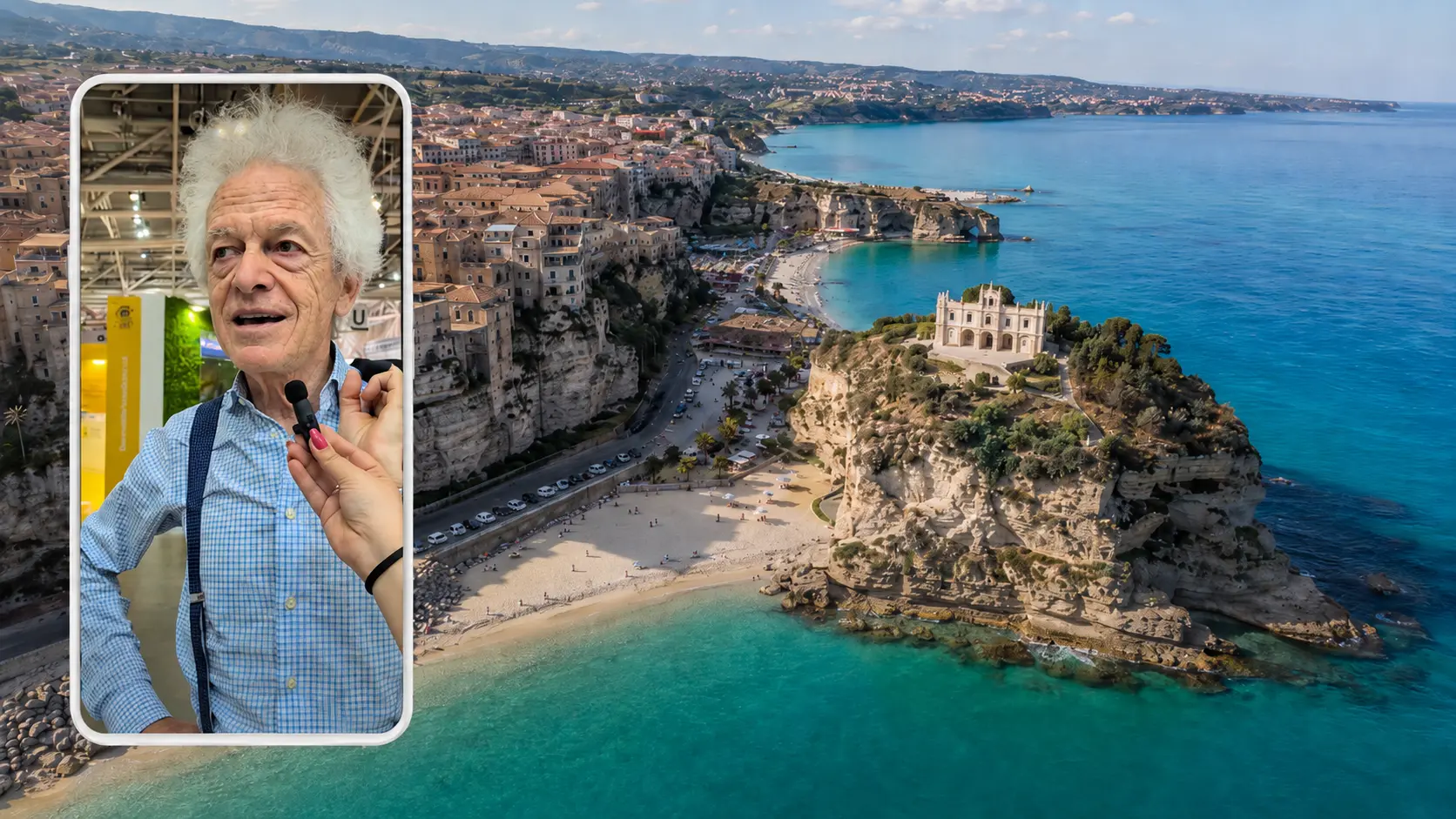 «I miei ricordi più belli sono legati a Tropea»: Federico Rampini parla della sua Calabria al Salone del libro\n