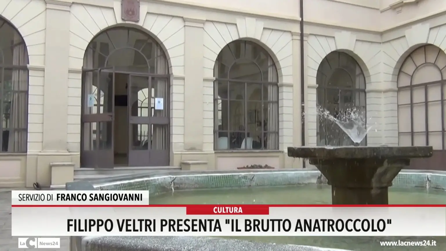 Castrovillari, Filippo Veltri presenta Il brutto anatroccolo