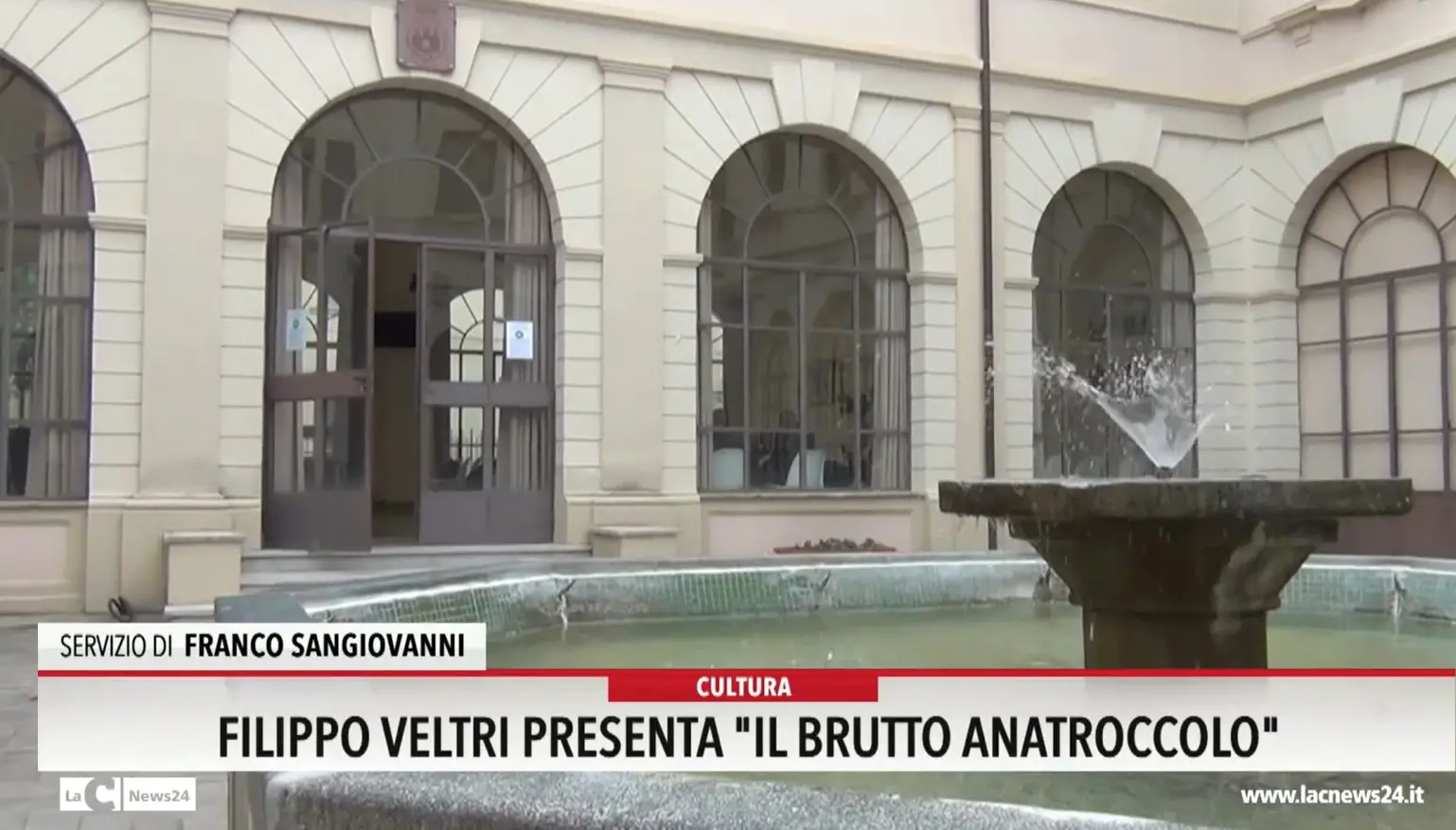 Castrovillari, Filippo Veltri presenta Il brutto anatroccolo