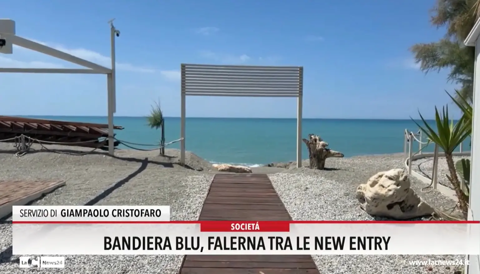 Bandiera blu, Falerna tra le new entry
