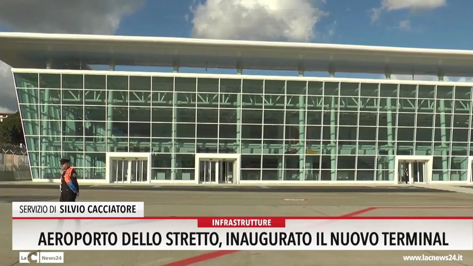 Aeroporto dello Stretto, inaugurato il nuovo terminal