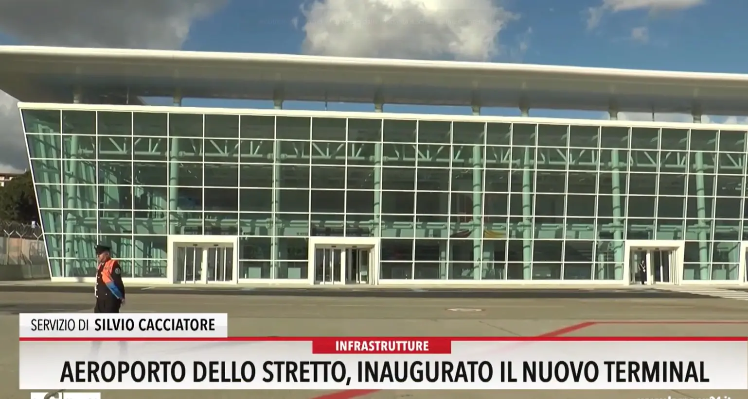 Aeroporto dello Stretto, inaugurato il nuovo terminal