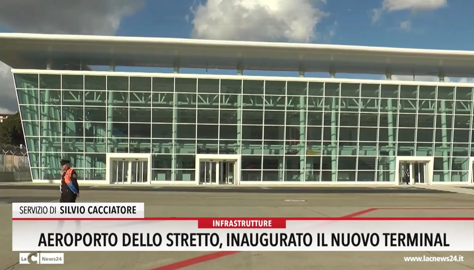 Aeroporto dello Stretto, inaugurato il nuovo terminal