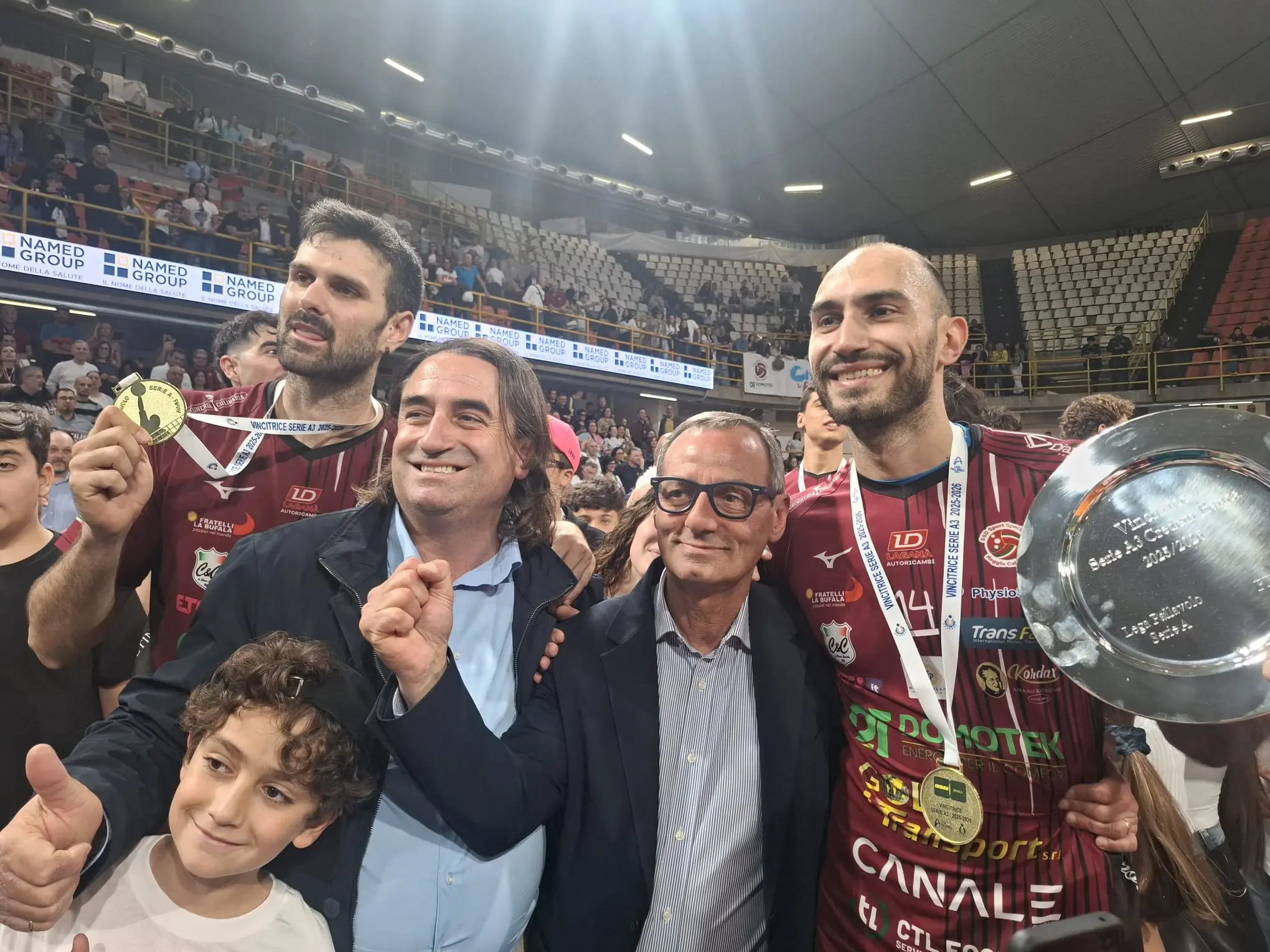 Promozione in A2, Battaglia: «Domotek nella storia, Reggio è fiera di voi»\n