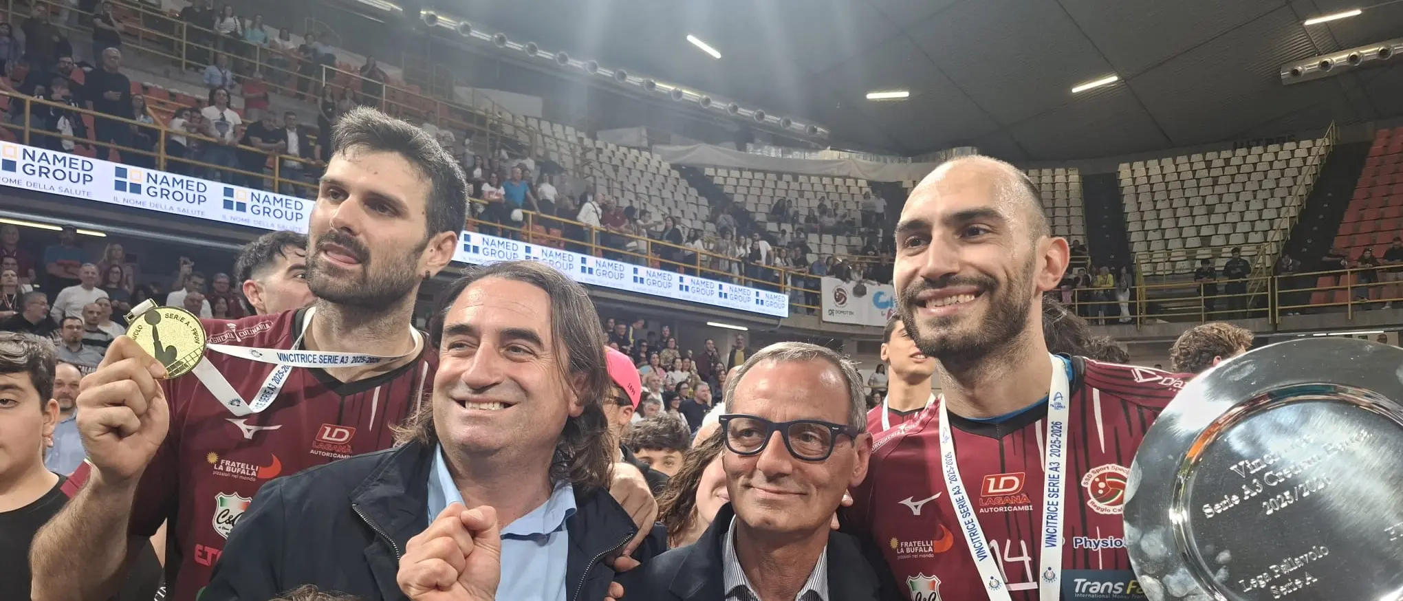 Promozione in A2, Battaglia: «Domotek nella storia, Reggio è fiera di voi»\n