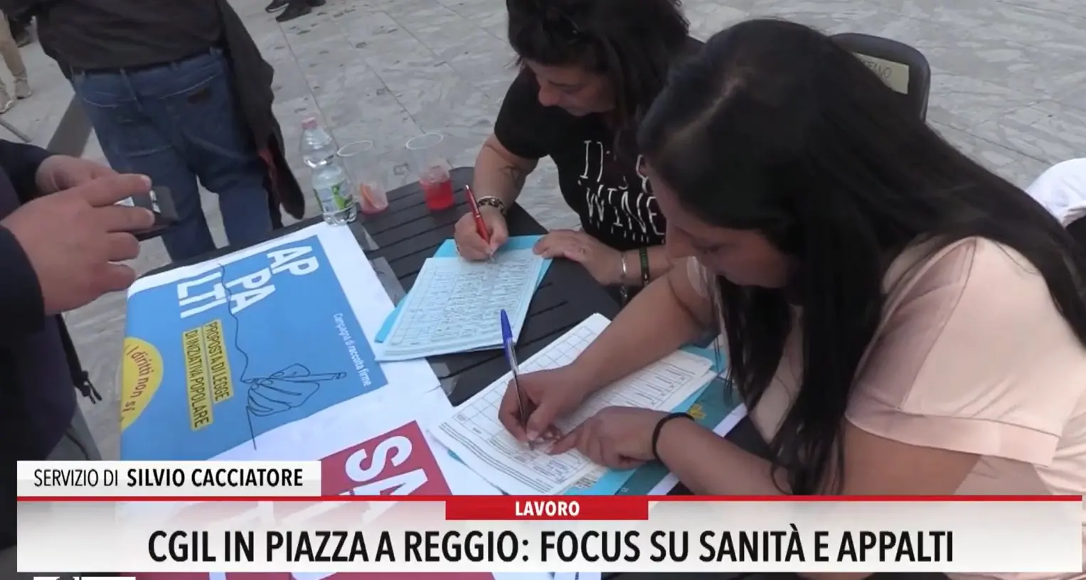 Cgil in piazza a Reggio, focus su sanità e appalti
