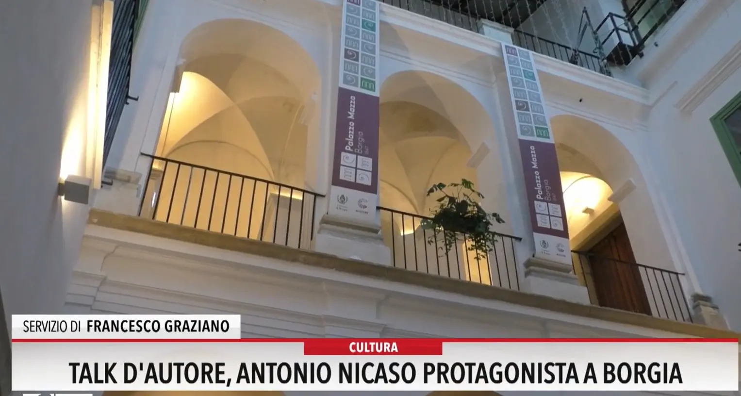 Talk d'autore, Antonio Nicaso protagonista a Borgia