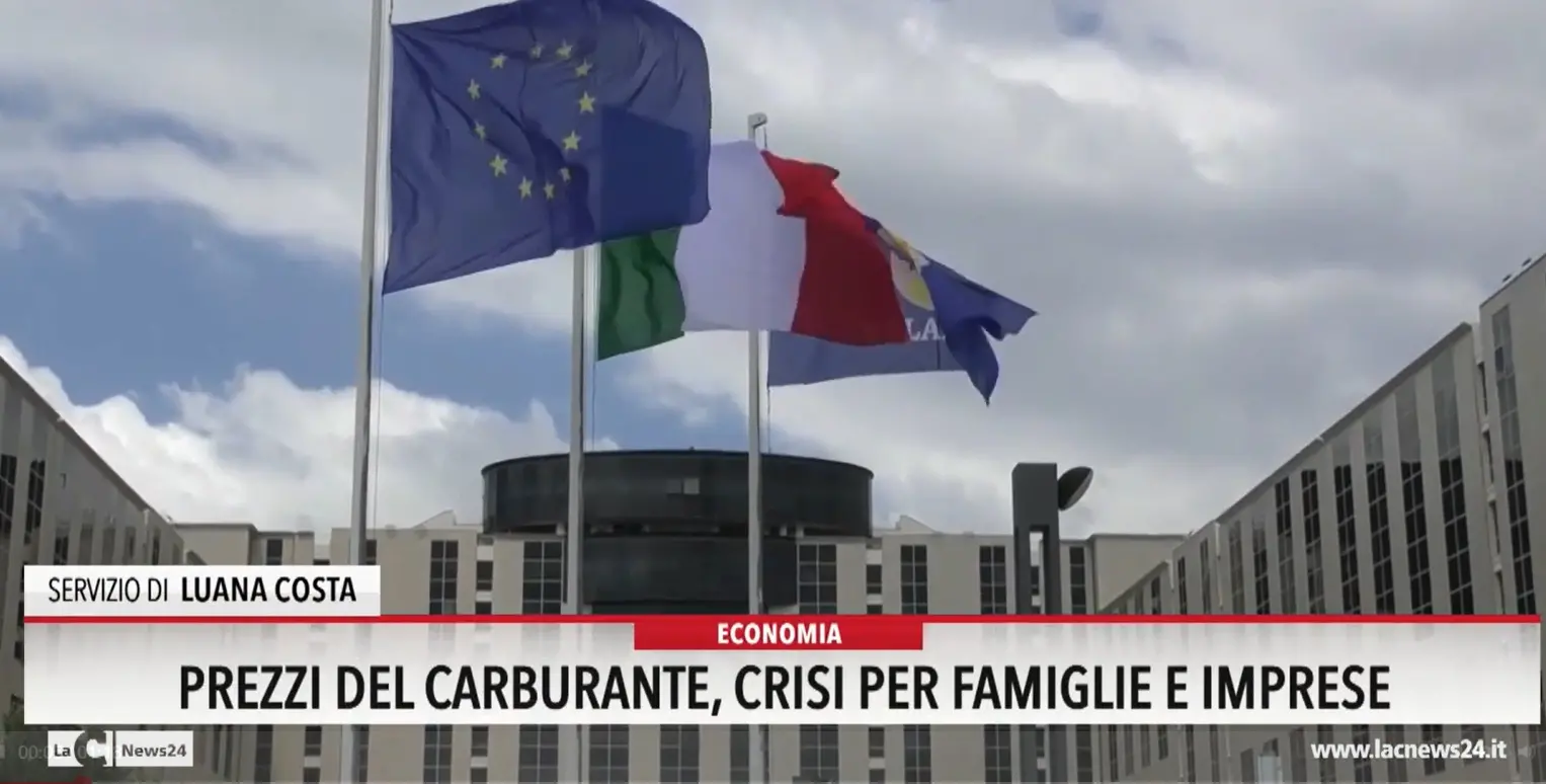 Prezzi del carburante, crisi per famiglie e imprese