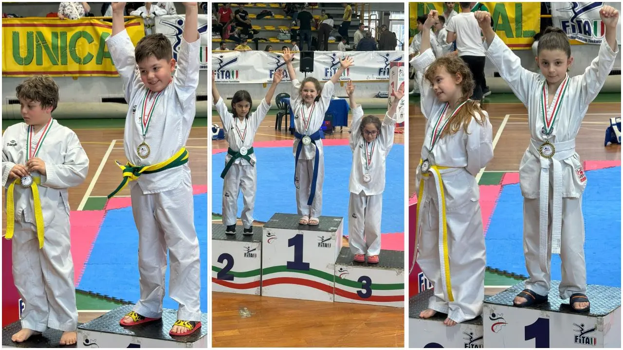 Il team vibonese Champions Taekwondo si impone al campionato regionale conquistando 15\u00A0medaglie\n