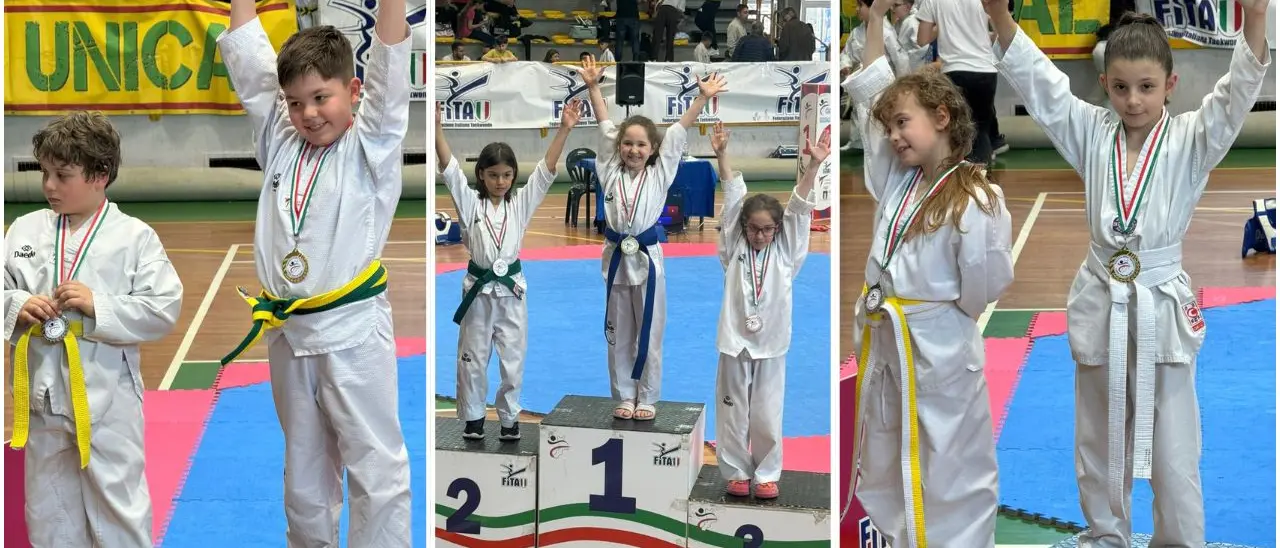 Il team vibonese Champions Taekwondo si impone al campionato regionale conquistando 15\u00A0medaglie\n