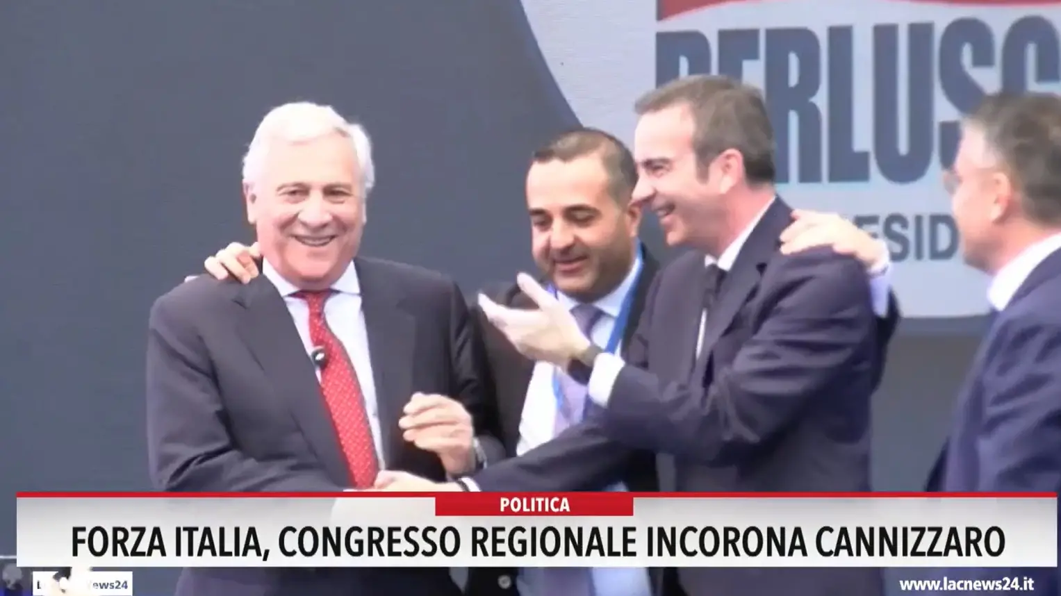 Forza Italia, il congresso regionale incorona Cannizzaro