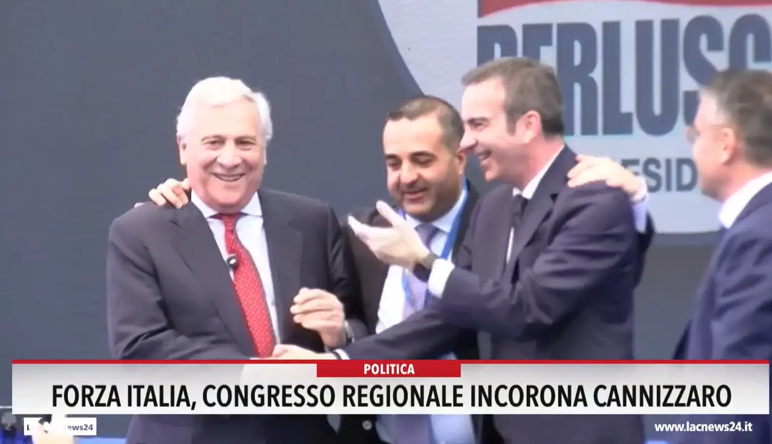 Forza Italia, il congresso regionale incorona Cannizzaro