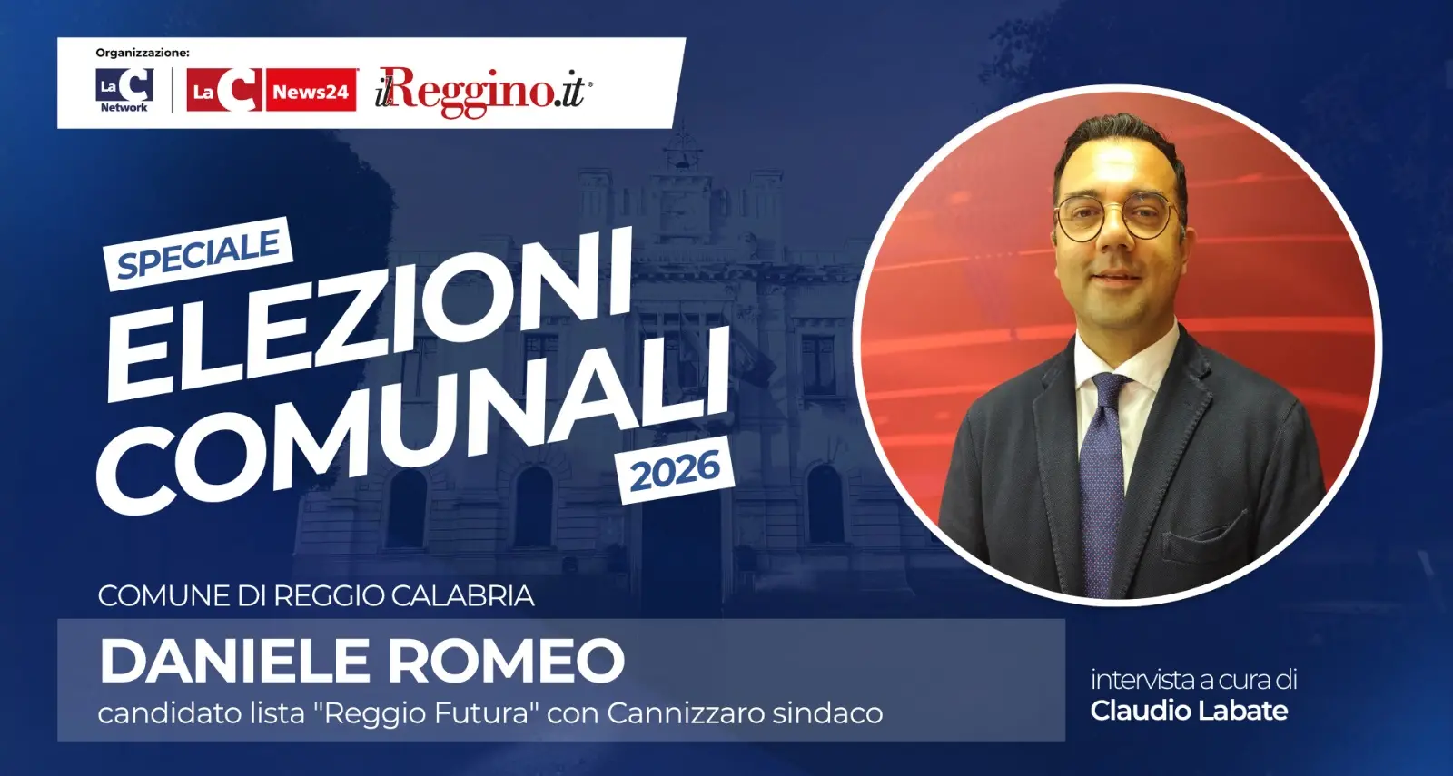 Daniele Romeo, «Reggio trascurata negli ultimi anni, serve impegno e amore per far capire ai giovani che si può ancora coltivare un sogno»\n