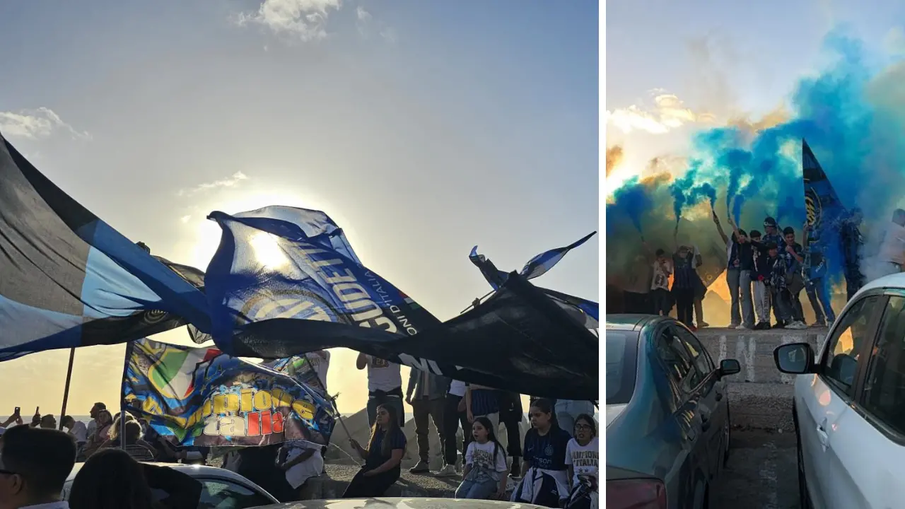 Inter Club Pizzo “Federico Dimarco”, corteo nerazzurro e festa in città per il 21° scudetto\n