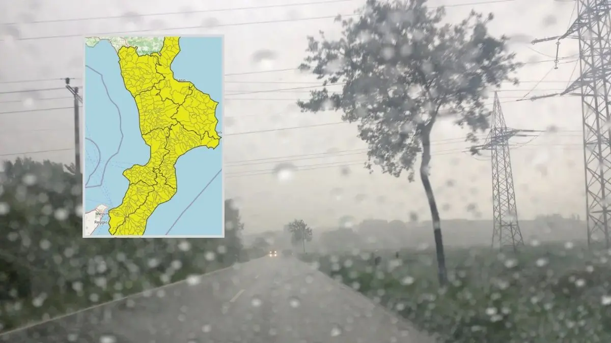 In Calabria nuova perturbazione: torna il maltempo e cambia l’allerta, possibili temporali\u00A0\n