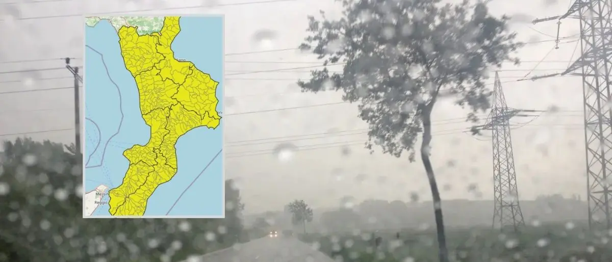 In Calabria nuova perturbazione: torna il maltempo e cambia l’allerta, possibili temporali\u00A0\n