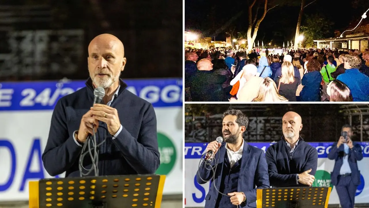 Elezioni Palmi, in tantissimi al comizio di Cardone: «Dalla costa partirà la rinascita della città»\n