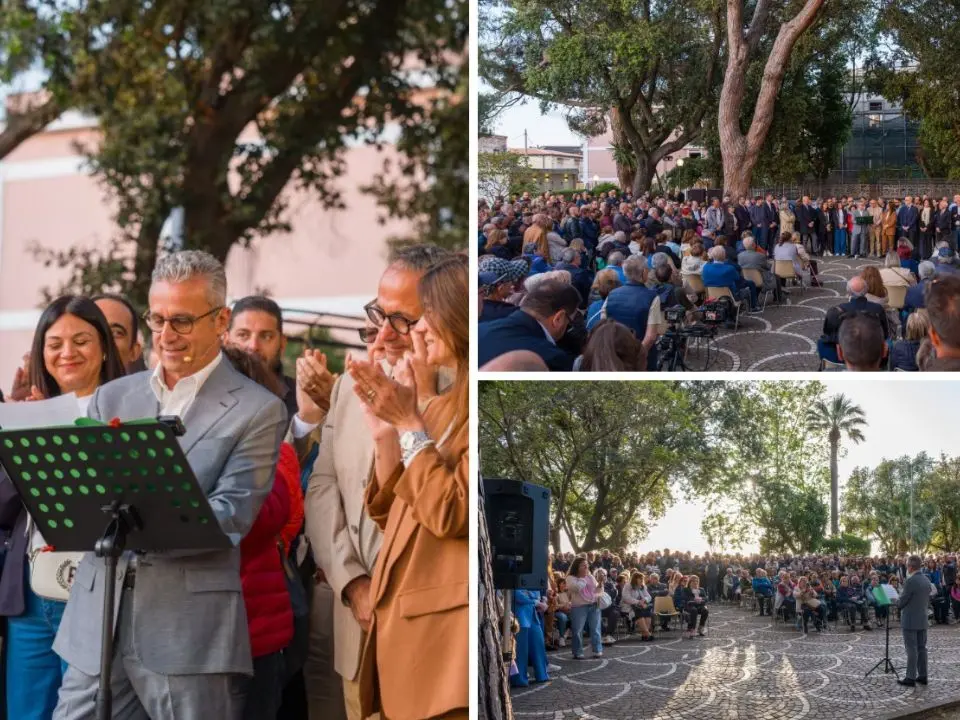 Elezioni Palmi, folla di sostenitori al comizio di Calabria: «Partiremo dalle cose essenziali, ai giovani servono esempi credibili»