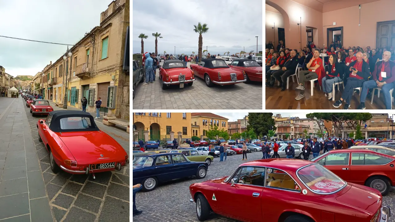 Cala il sipario sul raduno Alfa Romeo a Vibo, il sindaco: «Siamo entrati nel circuito dei grandi eventi automobilistici»\n