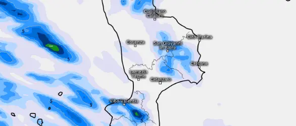 Calabria tra schiarite e temporali: anticiclone in rinforzo sulla regione\n
