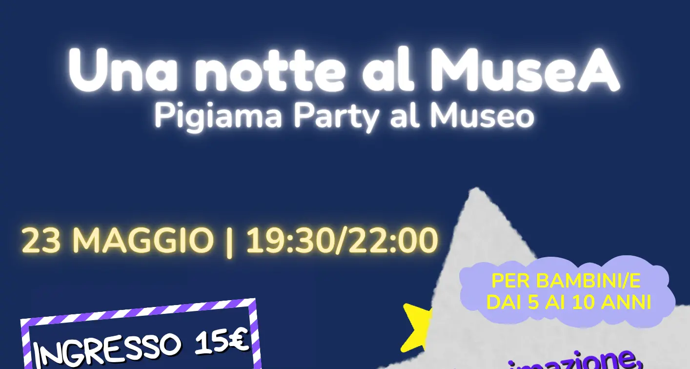 “Una notte al MuseA”, a Reggio Calabria il pigiama party tra giochi, cinema e creatività\n