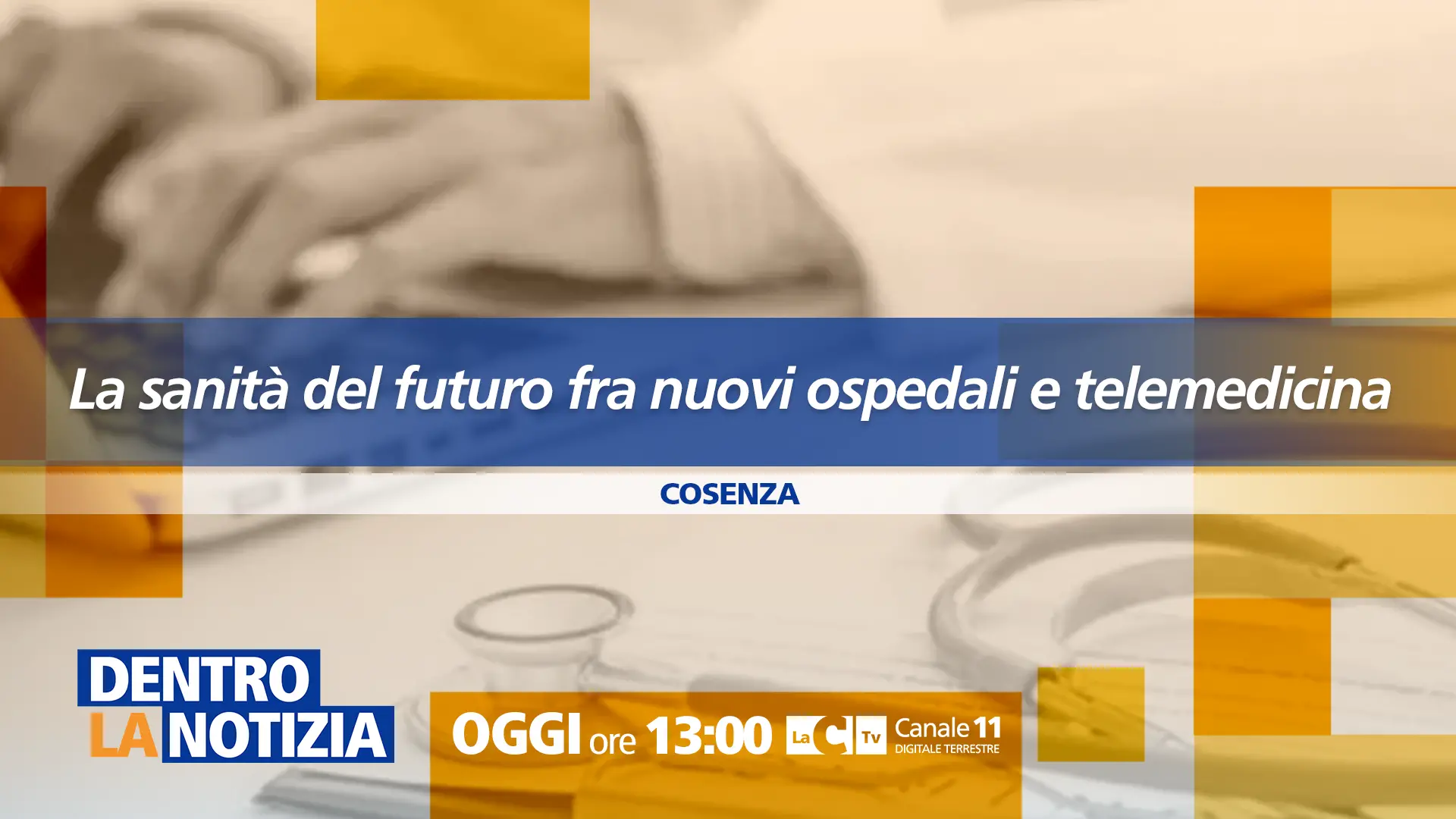 La sanità del futuro in Calabria tra nuovi ospedali e telemedicina: focus a Dentro la Notizia\n