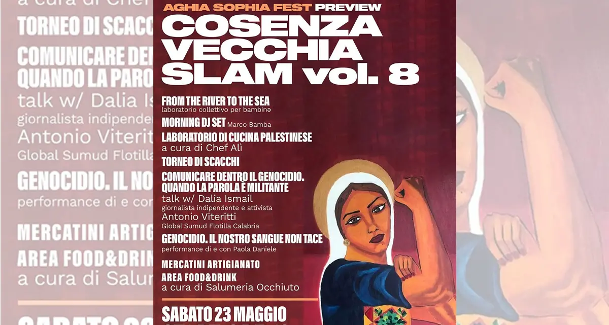 Cosenza Vecchia Slam torna alla grande: la sesta edizione parte con la preview del 23 maggio