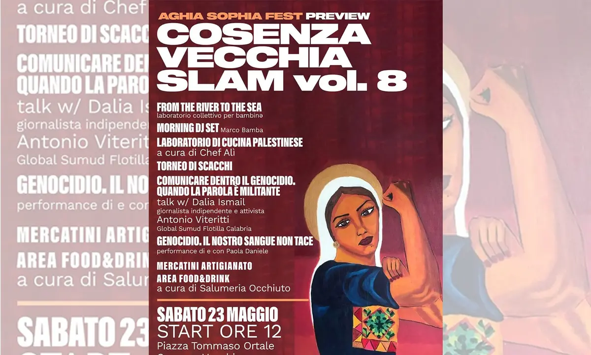 Cosenza Vecchia Slam torna alla grande: la sesta edizione parte con la preview del 23 maggio